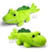 ZeLing HTL Interactive Cat Toys for Indoor Cats – Auto Moving Alligator with 360° Random Movement...