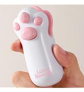 2 in 1 Mini Bag Sealer with Cutter & Magnet Rechargeable Cat Paw Pink White | Rechargeable, Porta...