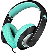 Rockpapa Comfort+ Wired Kids Headphones with Microphone and Volume Control, Lightweight Boys Girl...