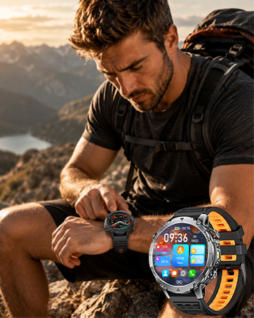 lige watches men mens waterproof watches mens military watch mens smart watch for android phones