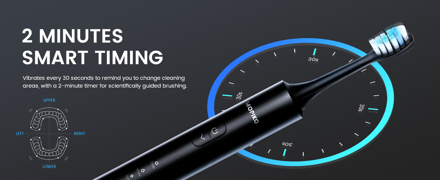 Electric Toothbrush with SMART TIME