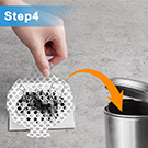 shower drain hair catcher