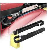 Figpade 2PCS New Car Seat Gap Filler Organizer with Car Glass Breaker,3 in 1 in Between Cars Seat...
