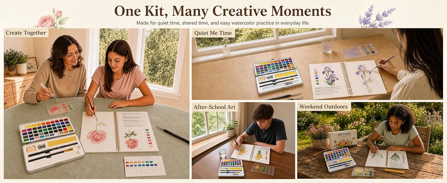 mini watercolor travel set