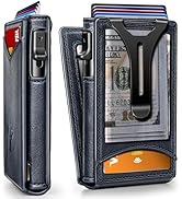 BULLIANT Men Wallet,Money Clip Wallet Slim For Gift Men 9Cards-Metal Credit Card Case in Magnetic...