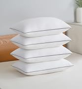 Acanva Cooling Bed Pillows for Sleeping, Luxury Hotel Quality 3D Microfiber Filling with Breathab...