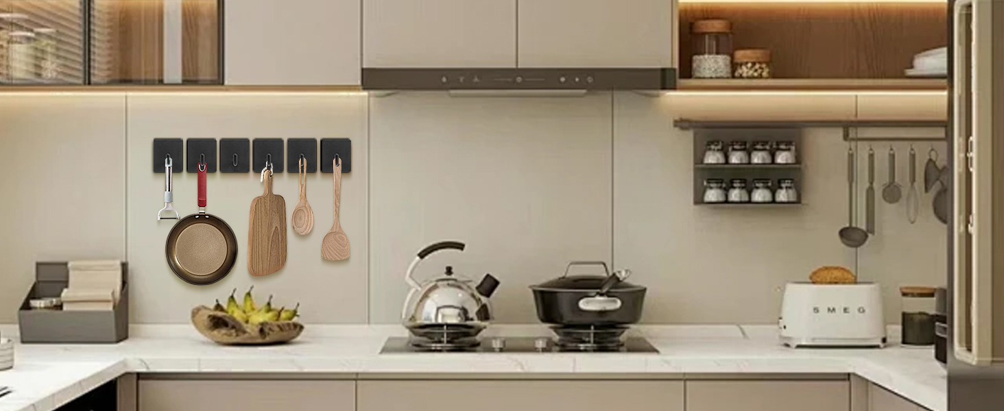 Adhesive Towel Hooks
