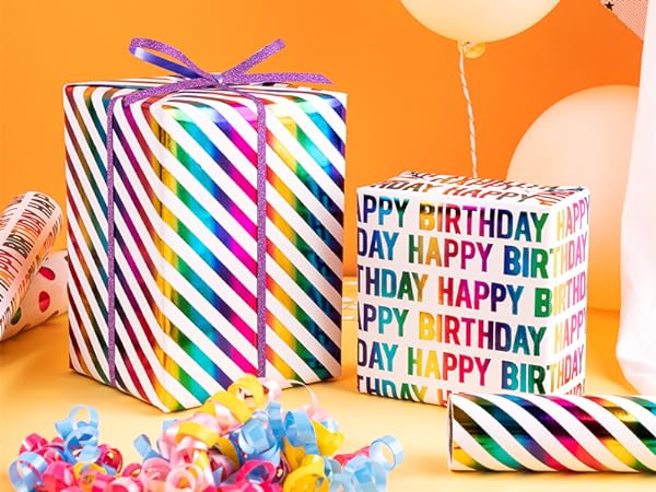 WRAPAHOLIC Birthday Wrapping Paper