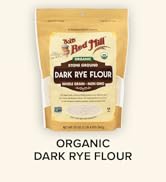 Bob's Red Mill Organic Dark Rye Flour, 20-ounce (Pack of 4)