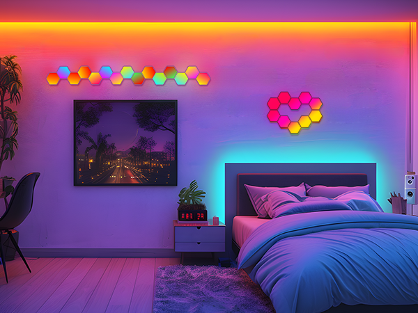 hexagon led