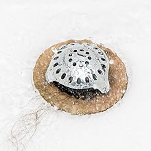 hair catcher, bathtub drain, drain strainer, bathtub hair catches, hair catches, clogged drain, clog