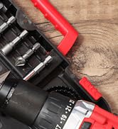 AVID POWER Drill Bit Set, High Speed Steel Titanium Drill and Screwdriver Bit Set with Case for M...