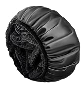 triple layer shower cap