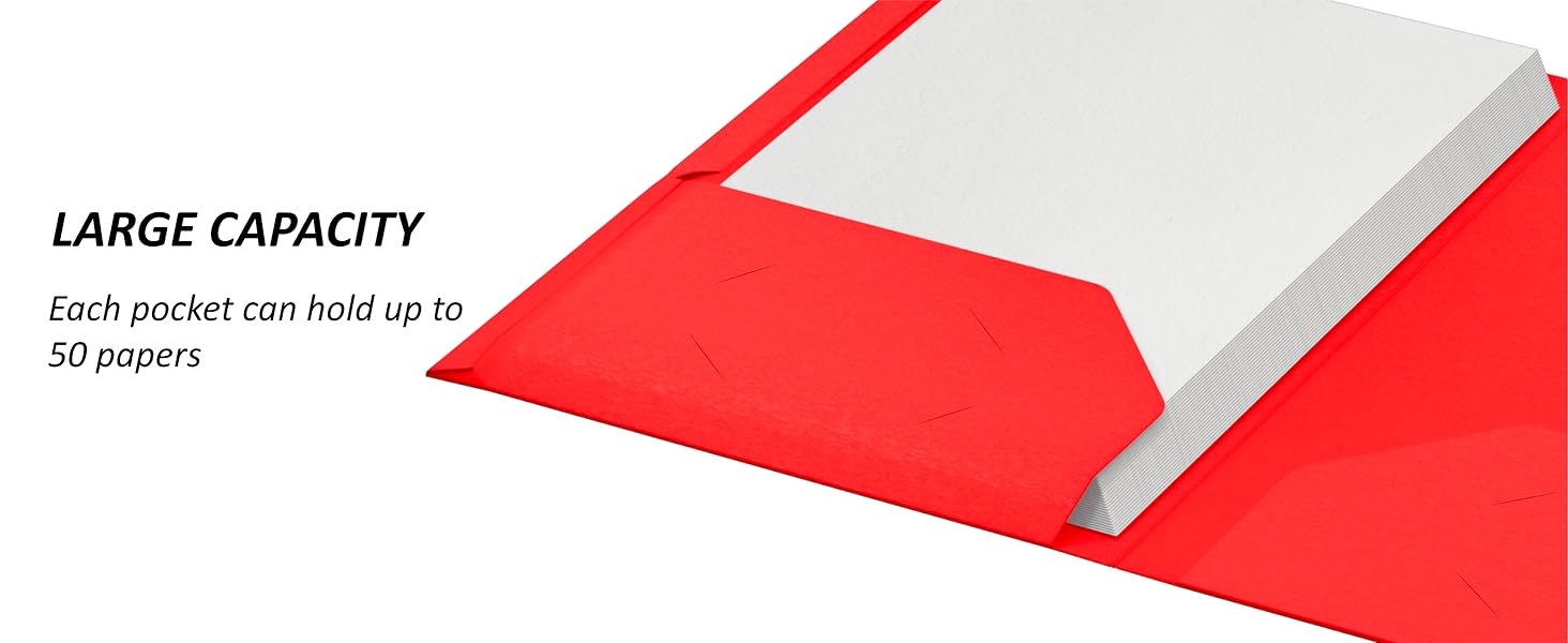 plastic pocket folders