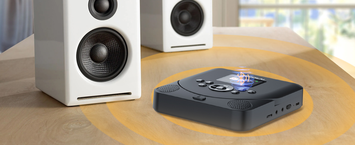 cd players portable cd player with speakers