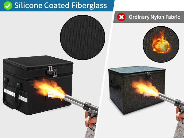 Fireproof document box