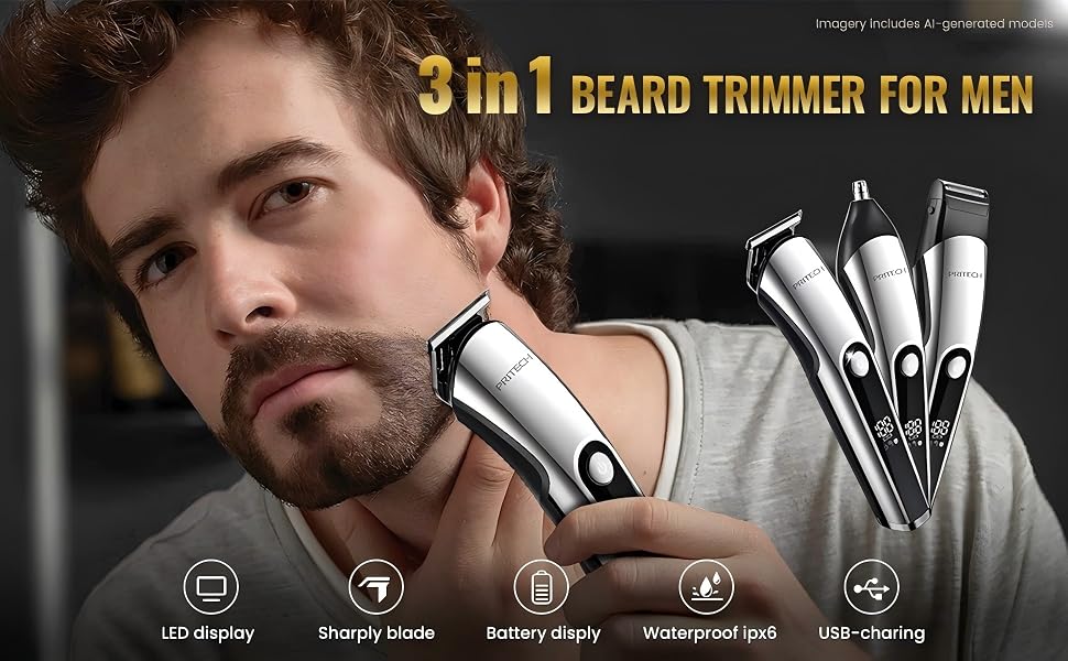 BEARD TRIMMER FOR MEN