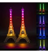 BTF-LIGHTING USB 5V Romance Eiffel Tower Kit(2 Eiffel Towers+ Music Controller) Built-in Color Ch...