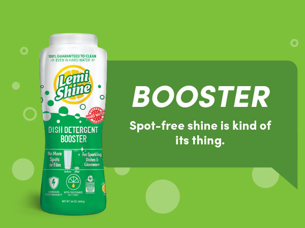 lemishine dish detergent booster
