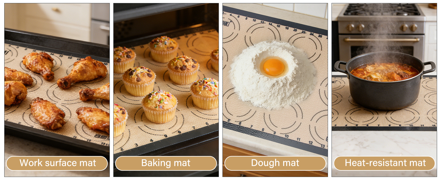 Silicone Baking Mat Set of 2