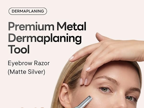 dermaplane razor for women removing peach fuzz