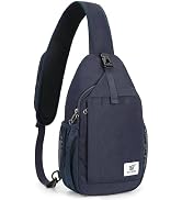 SKYSPER Sling Bag RFID Cross Body Bag Recycled Crossbody Backpack Travel Daypack