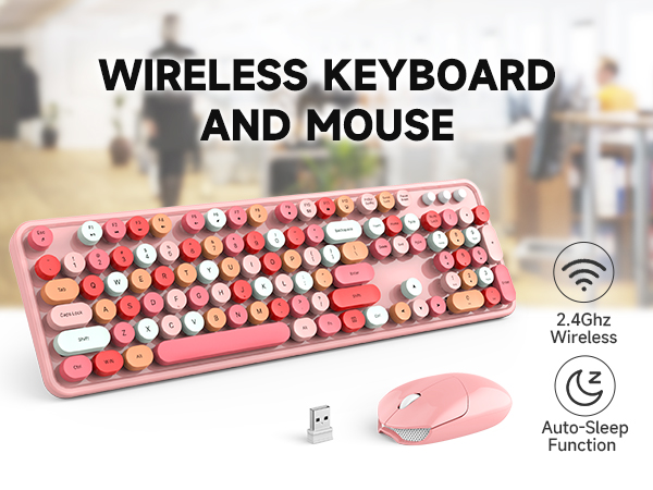 Keyboard and Mouse Wireless