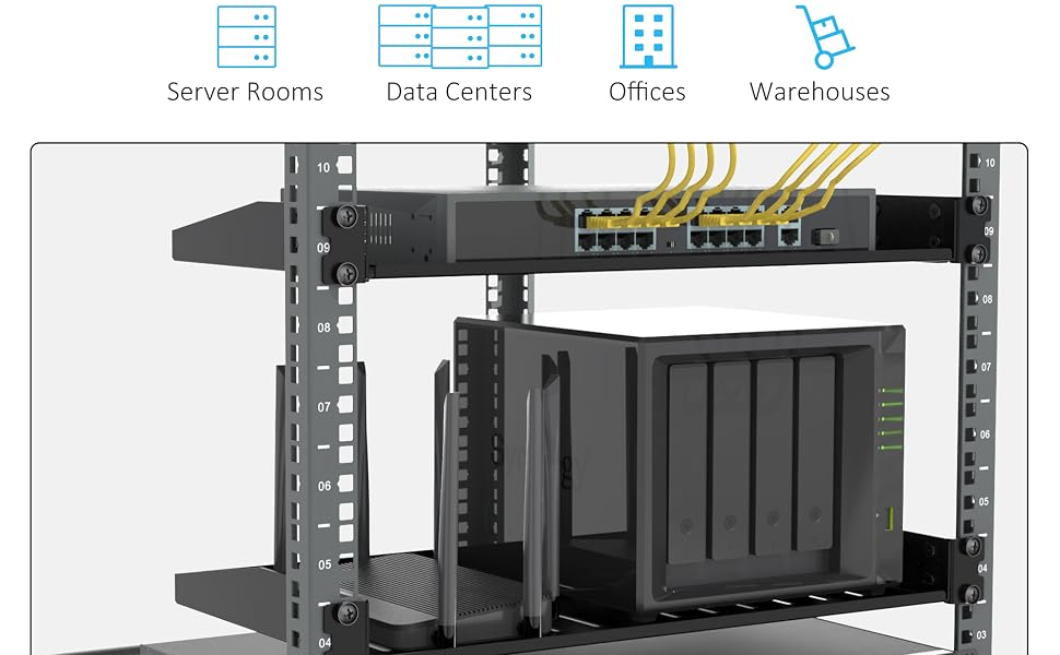 1U Server Rack Shelf