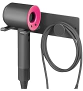 XIGOO Self Adhesive Hair Dryer Holder Wall Mounted-Bathroom Hair Blow Dryer Rack Organizer Compat...