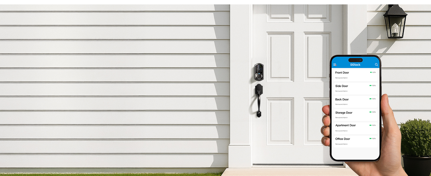 smart door lock for front door