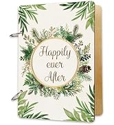 SUPERDANT Happily Ever After Greeting Card Organizer Birthday Gift Card Holder Leaves Cards Keepe...
