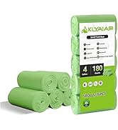 4 Gallon Trash Bag Green 180 Counts