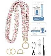 SOPHIYAYA Scrunchie Lanyard – Stretchy Lanyards for Teachers with Soft Scrunchie Design, 33-Inch ...