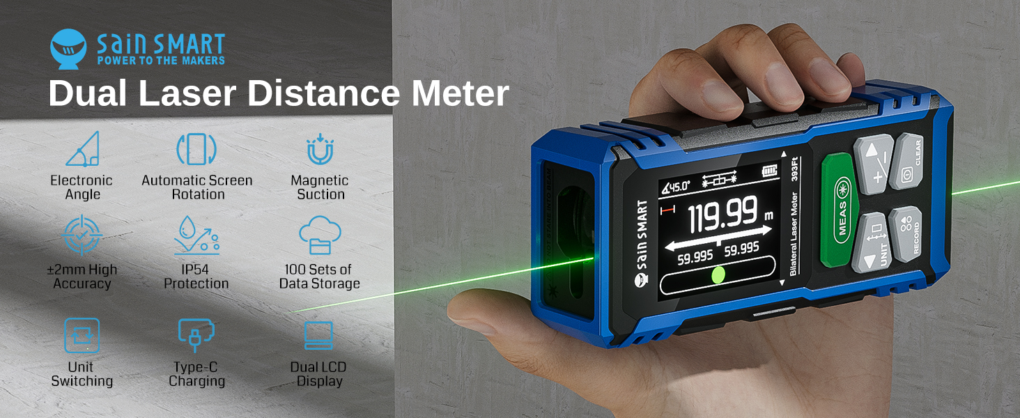dual laser distance meter