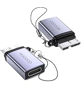 MOGOOD USB C to Micro B Adapter Type C Female to Micro USB 3.0 Male 5Gbps Fast Data Transfe USB C...