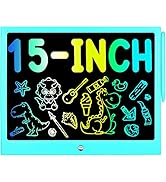 LEYAOYAO Toys for 3 4 5 6 7 8 Years Old Boys Girls, LCD Writing Tablet 15 Inch Doodle Board, Elec...