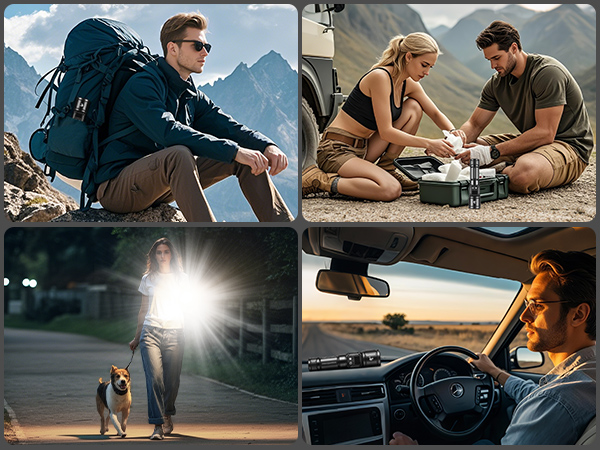 Rechargeable Flashlight 1000000 Lumen