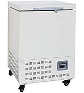 HNZXIB -86° C Horizontal Ultra-low Temperature Laboratory Freezer Refrigerator 58L (2.05Cu Ft) De...