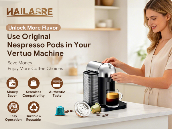nespresso vertuo pods