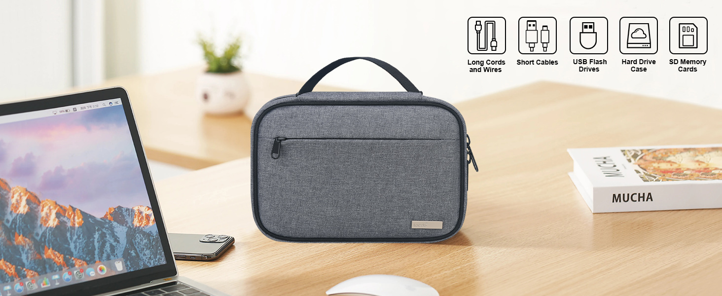 Electronics Organizer Travel Case