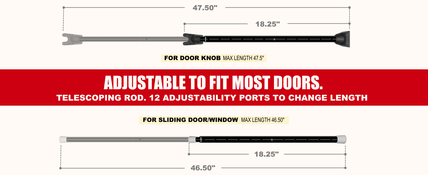 security bar door