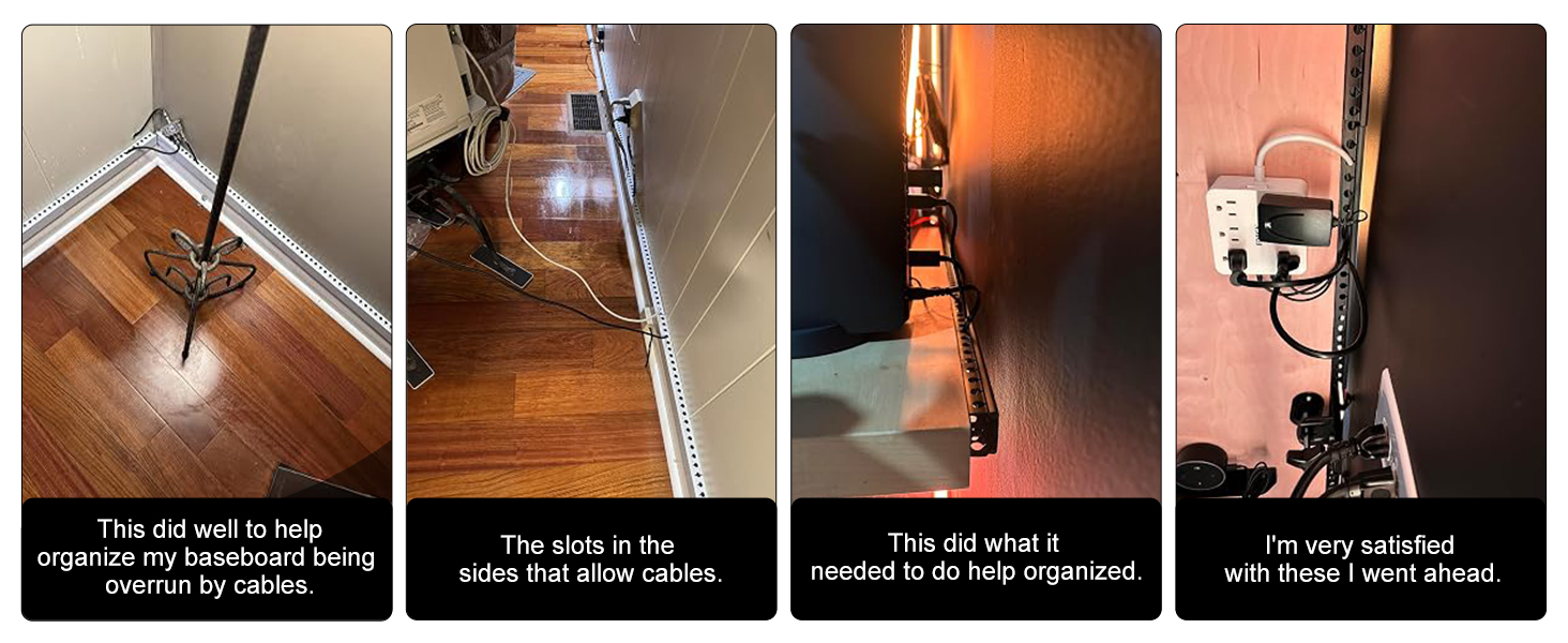 Cable Raceway Wire Covers Under Desk Cable Management