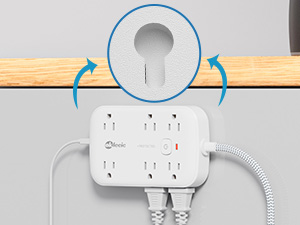 Wall Mounted Power strip