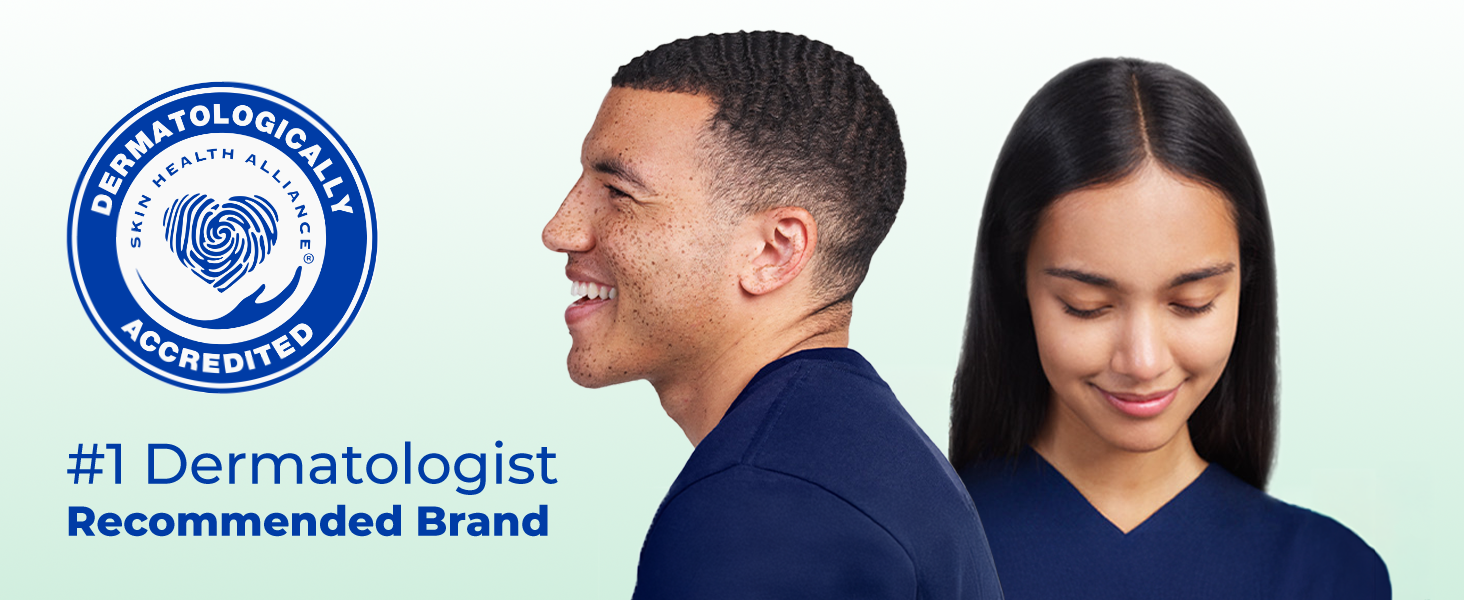 #1 dermatologist-recommended brand; accredited by Skin Health Alliance.