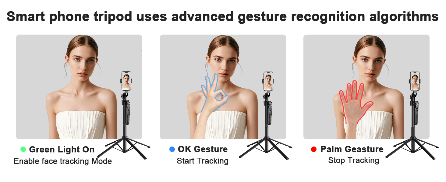 face tracking tripod for iphone