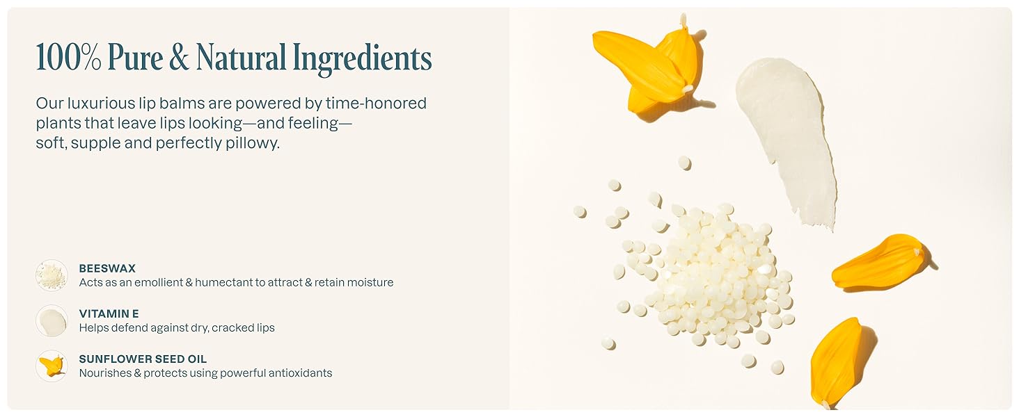 100% Pure & Natural Ingredients