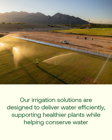 irrigation solution are designed to deliver water efficiently supporting healthier plants