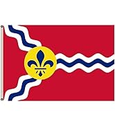 YukaBa 3x5 City of St Saint Louis Missouri Flag