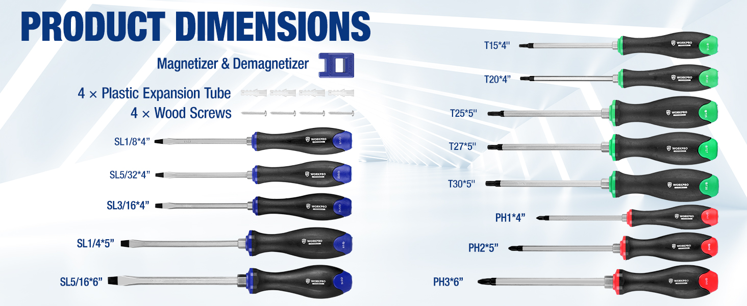 Magnetic Screwdriver Set