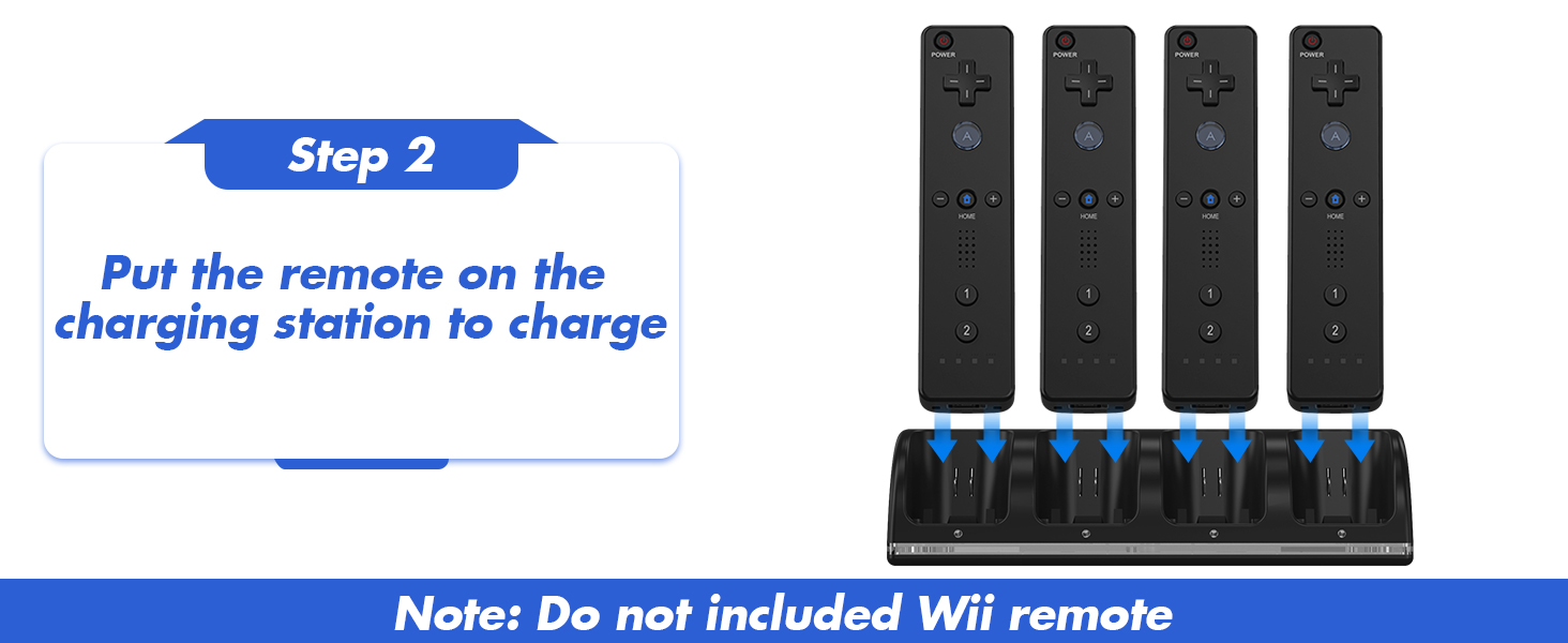 wii charger station for wii controller